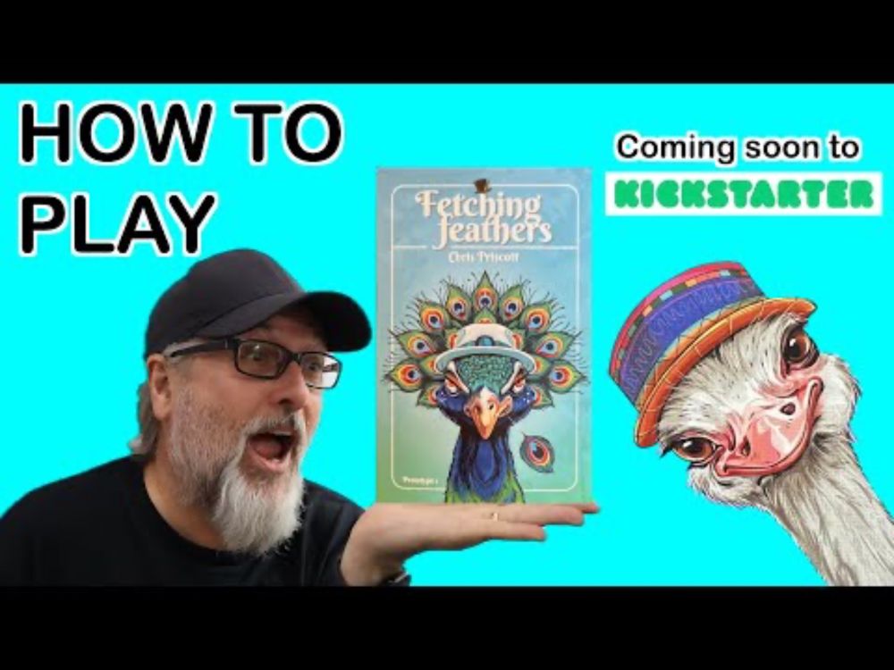 Fetching Feathers | Unfringed Games | Chris Priscott | How to Play Video | Coming to Kickstarter!