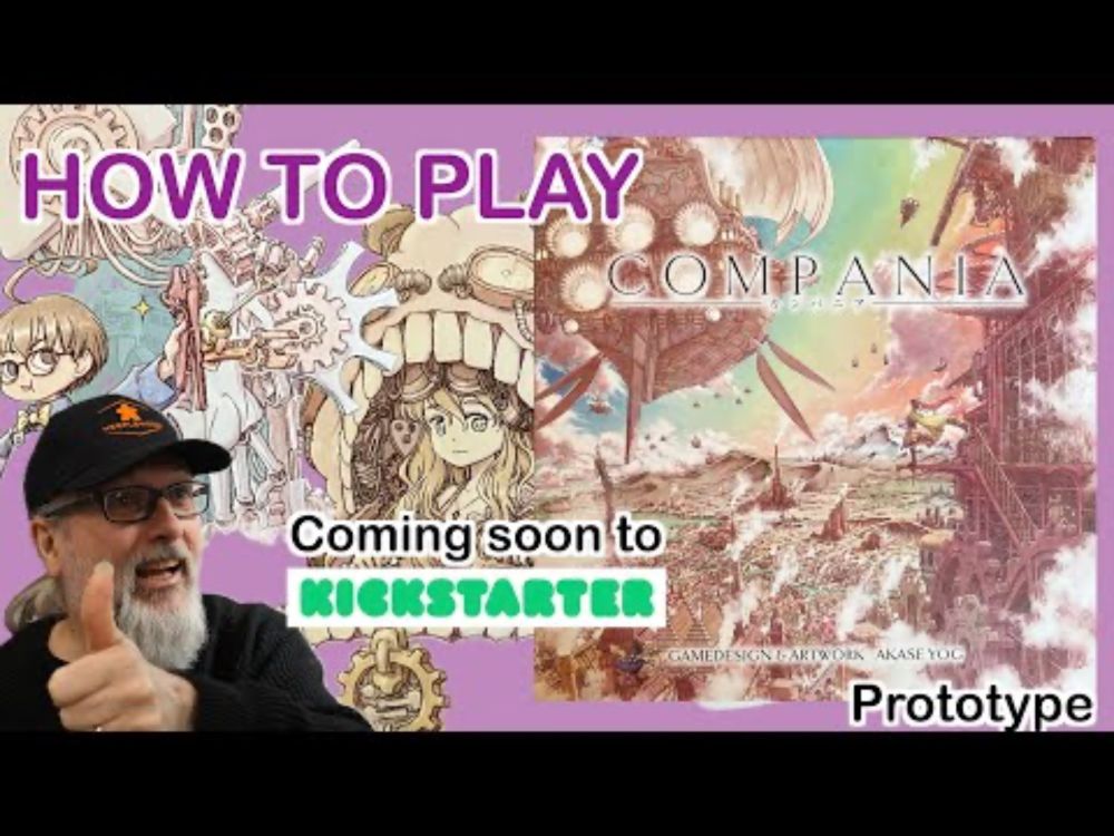 Compania | Akase Yog | Level 99 Games | Prototype | How to Play | Board Game Coming to Kickstarter!