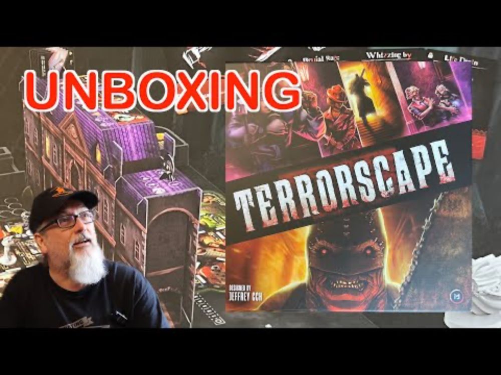 Terrorscape 1 | Jeffrey CCH | Ice Makes| Unboxing the Core Game | Killer vs Survivors in the Mansion