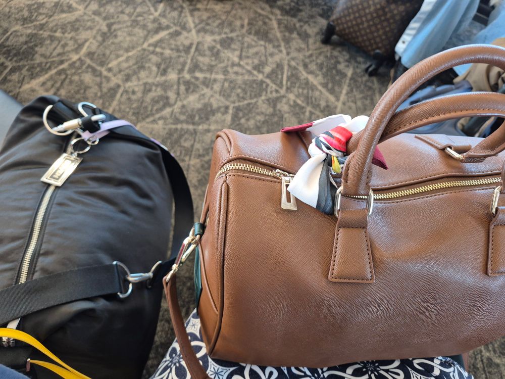 JungKook black merch bag and V Made by BTS merch bag 💜💜.