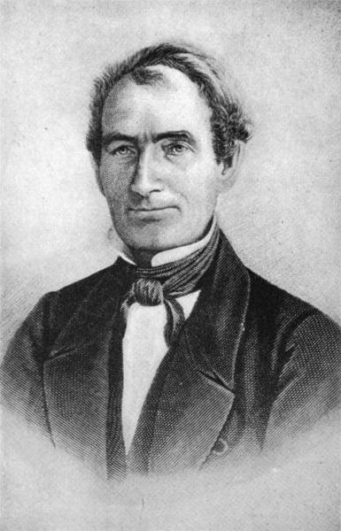 Black/white portrait of Pierre-Francois Verhulst