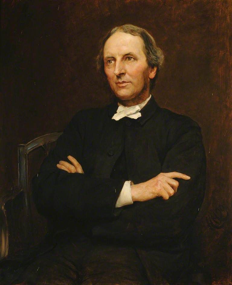 Painters portrait of Edmund Abbott