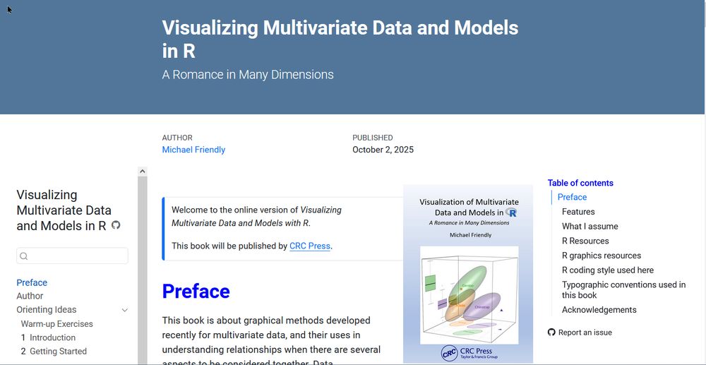 Image of the online version of Visualizing Multivariate Data and Models in R