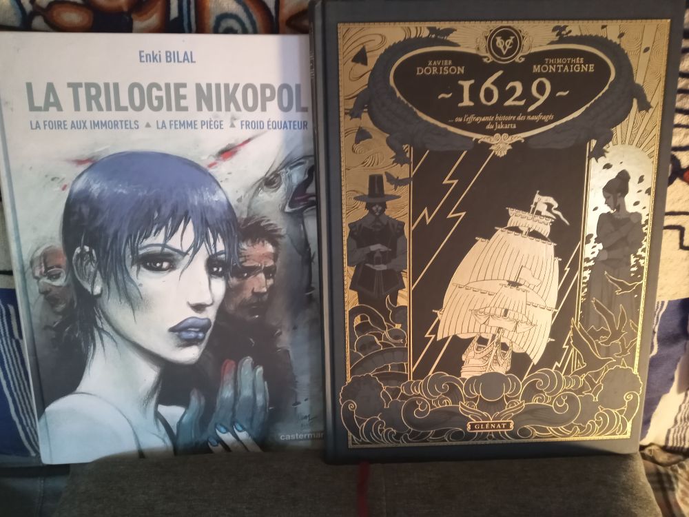 "La trilogie Nikolpol" d'Enki Bilal
"1629" de Dorison et Montaigne