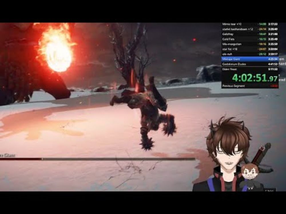 Elden Ring, no deaths.