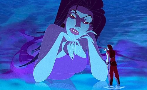 Eris, a Deusa da Discórdia, no filme "Sinbad, o Marujo" de 2003