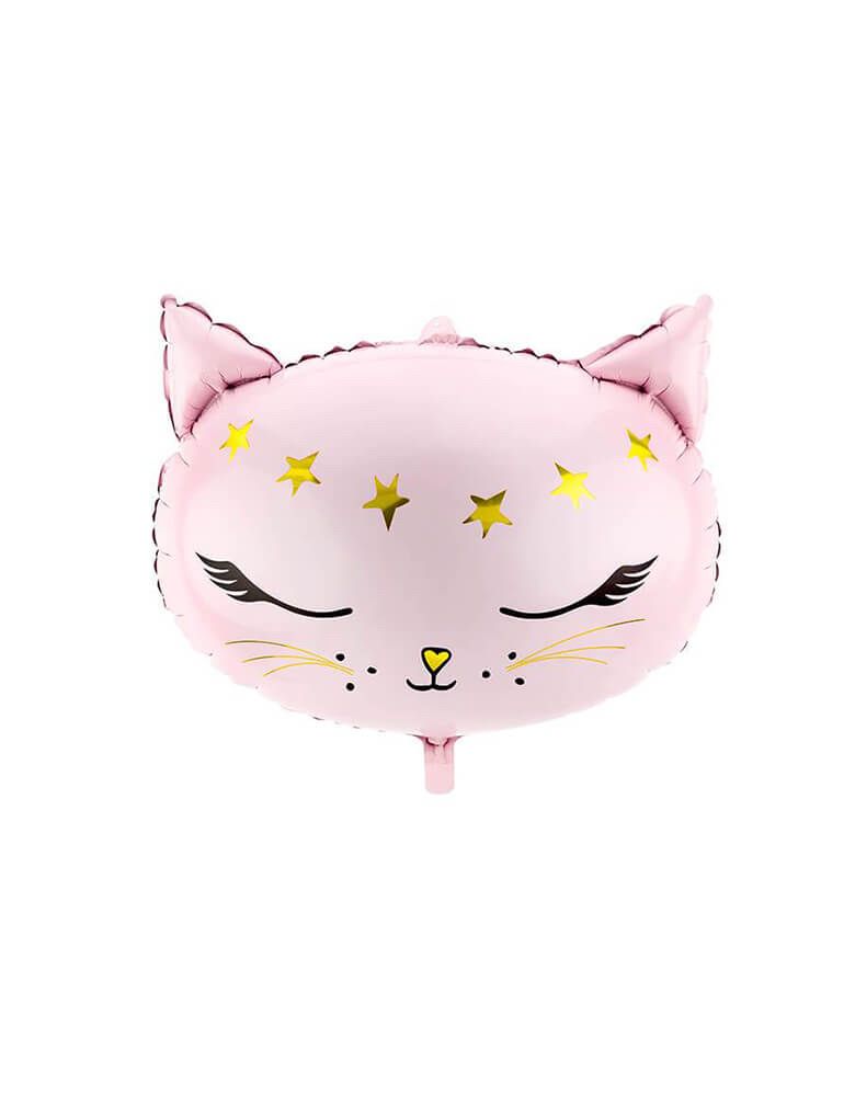 an image of a pretty princess kitty cat as a balloon (big ass head)