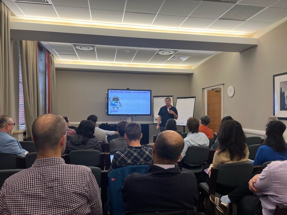 Dr Henry Burridge presents to the Healthy Buildings Network launch