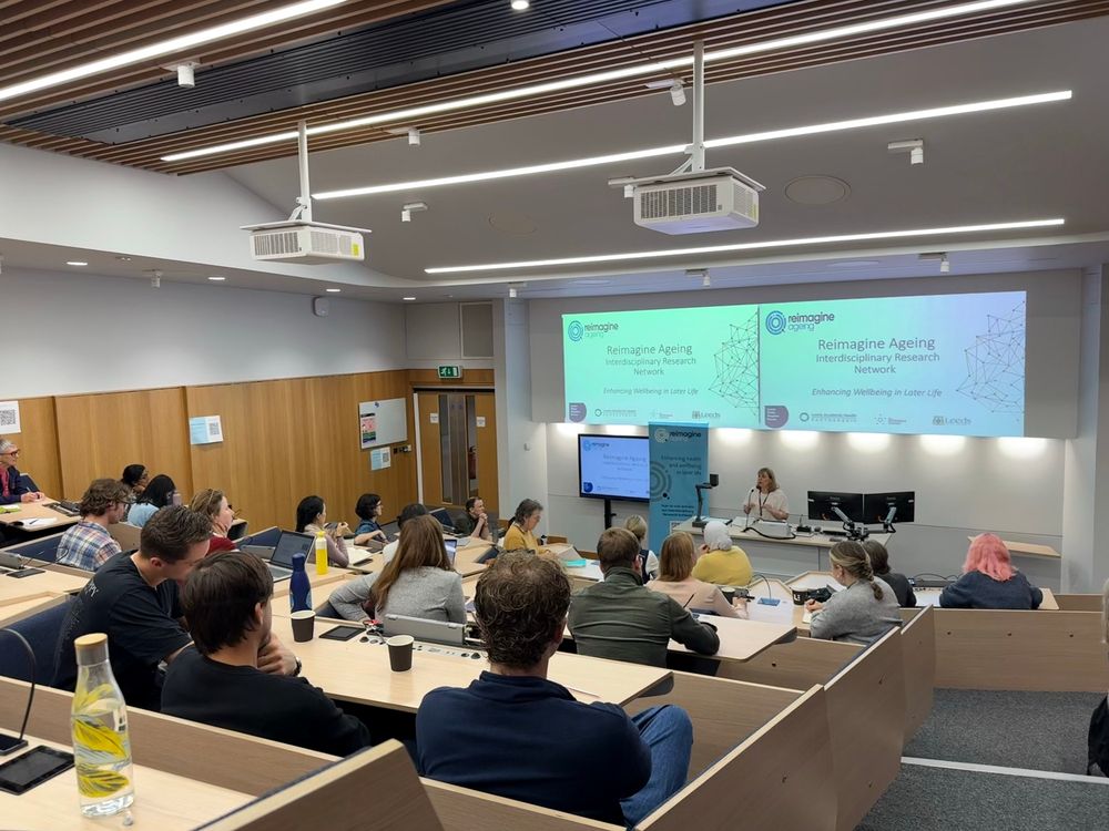 Prof Sarah Astill presents at today’s Reimagine Ageing event