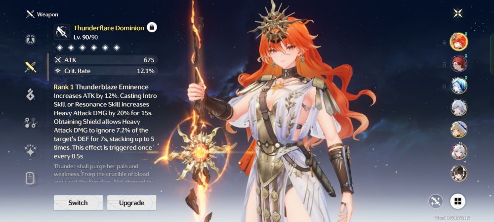 Augusta from the kuro game wuthering waves