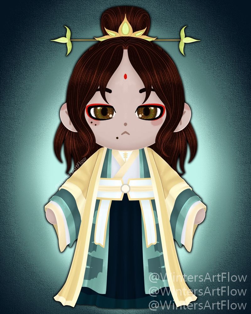Plushified of Shi Shenglin in this other outfit 