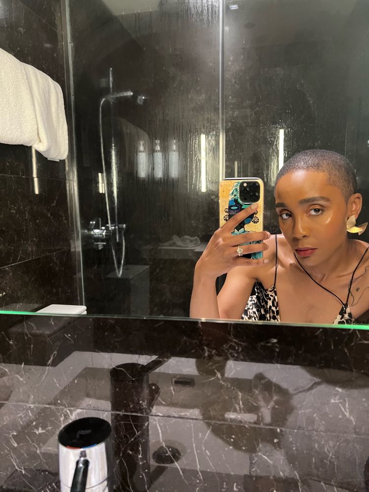 Jourdan (Skin Priestess) during her 30th birthday weekend, summer 2023. 