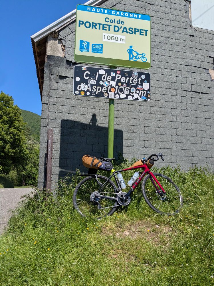 Sommet du Col de Portet d'Aspet