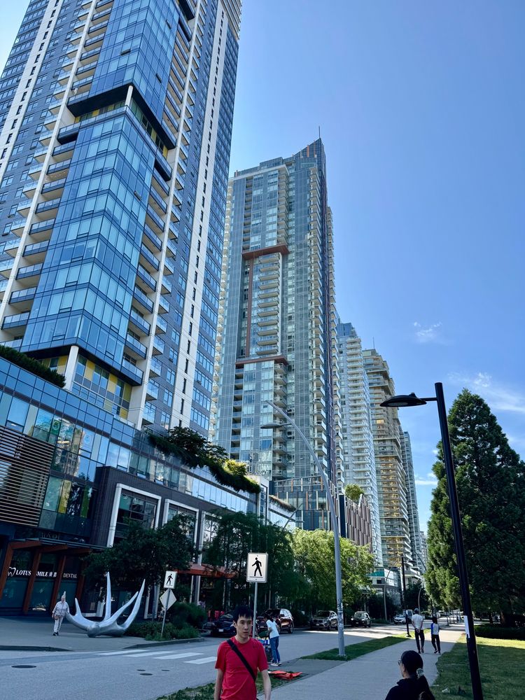 Metrotown Station area in Burnaby