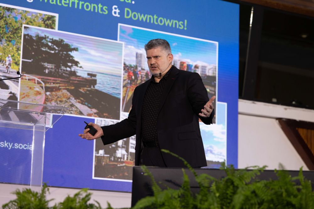 Brent presenting
