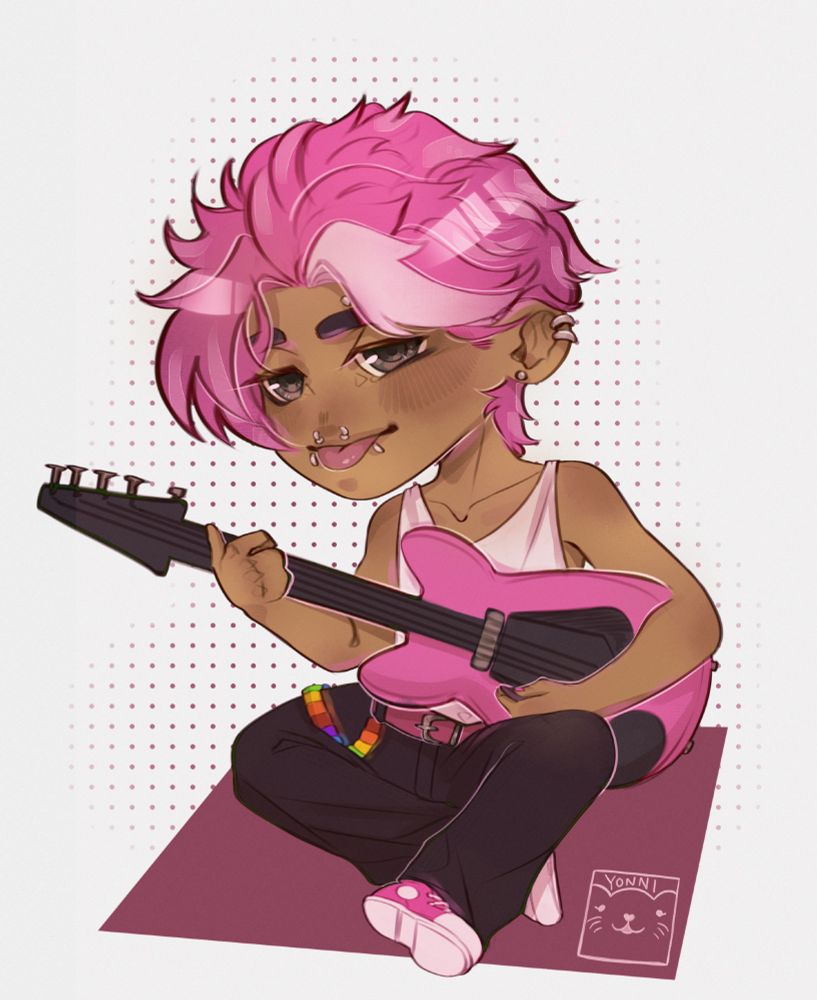 Myke: they're pretty cool, punk aND make a mean coffee.