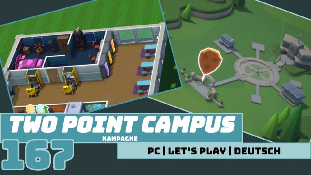 Kleine Liebesnester - TWO POINT CAMPUS (PC) #167: Two Point University [Let's Play | Deutsch]