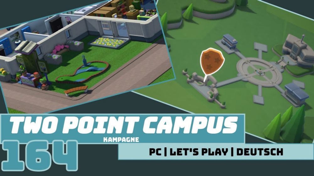 Ein wenig Deko - TWO POINT CAMPUS (PC) #164: Two Point University [Let's Play | Deutsch]