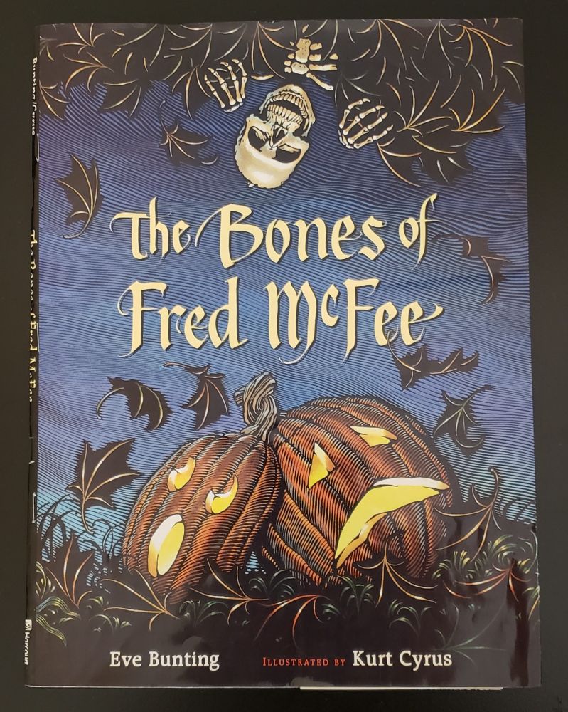 Photo of the cover of Eve Bunting's book, The Bones of Fred McFee. 