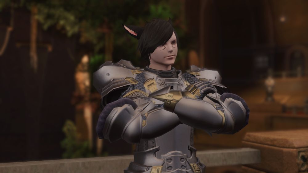 Skyler looking upset with arms crossed