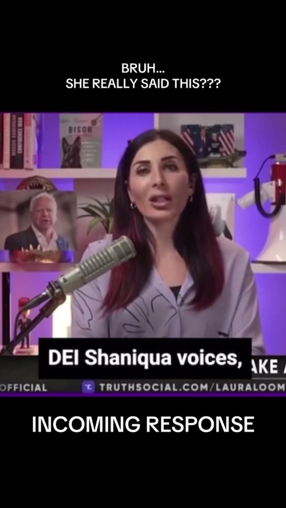 Laura Loomer decided to get bold on her show and call Letitia James, Kamala Harris, and Fani Willis DEI Shaniquas… I had time today. #LauraLoomer #KamalaHarris #faniwillis #LetitiaJames 