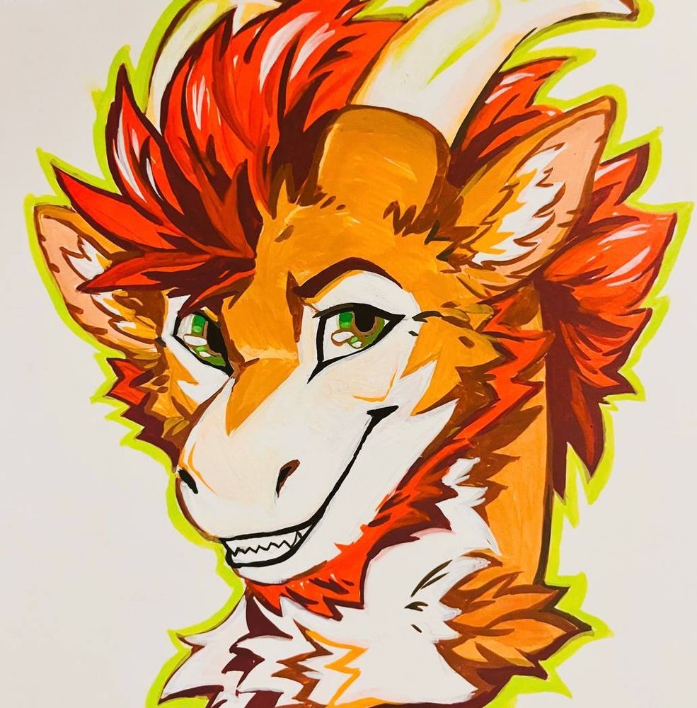 Radiant, my bliztrot dragonsona. 