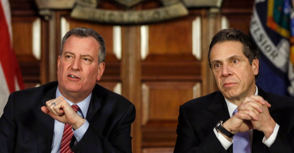 Andrew Cuomo for Mayor? Bill de Blasio Has Thoughts, None of Them Good.