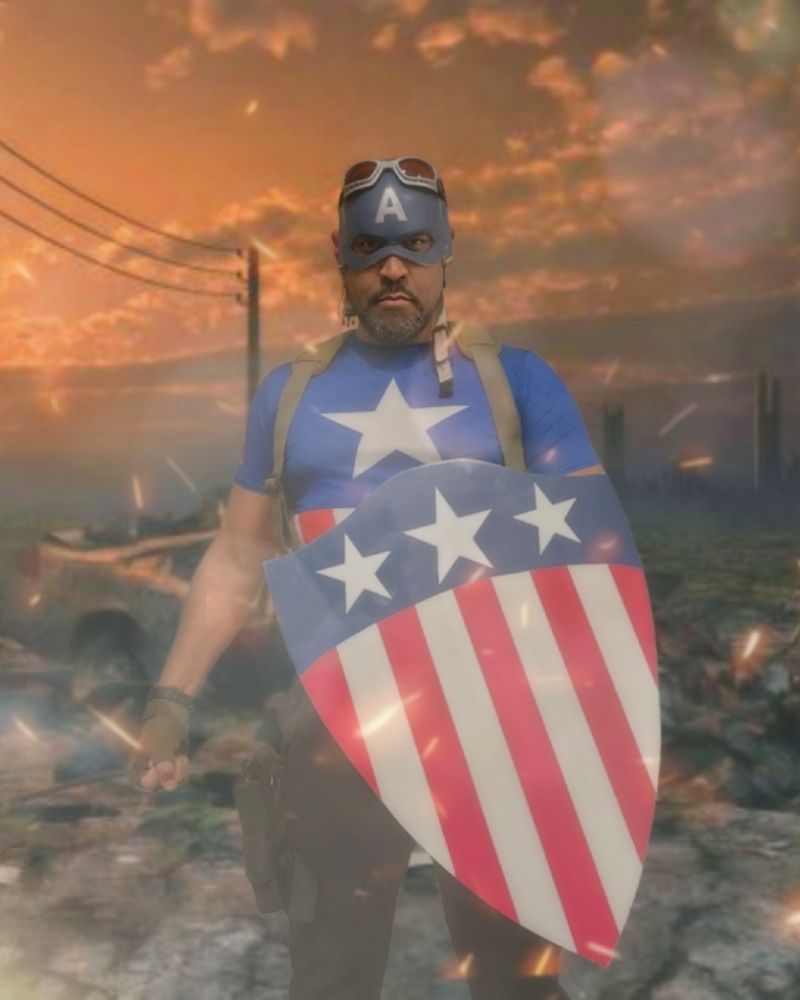 Isiah Bradley Captain America Cosplay 