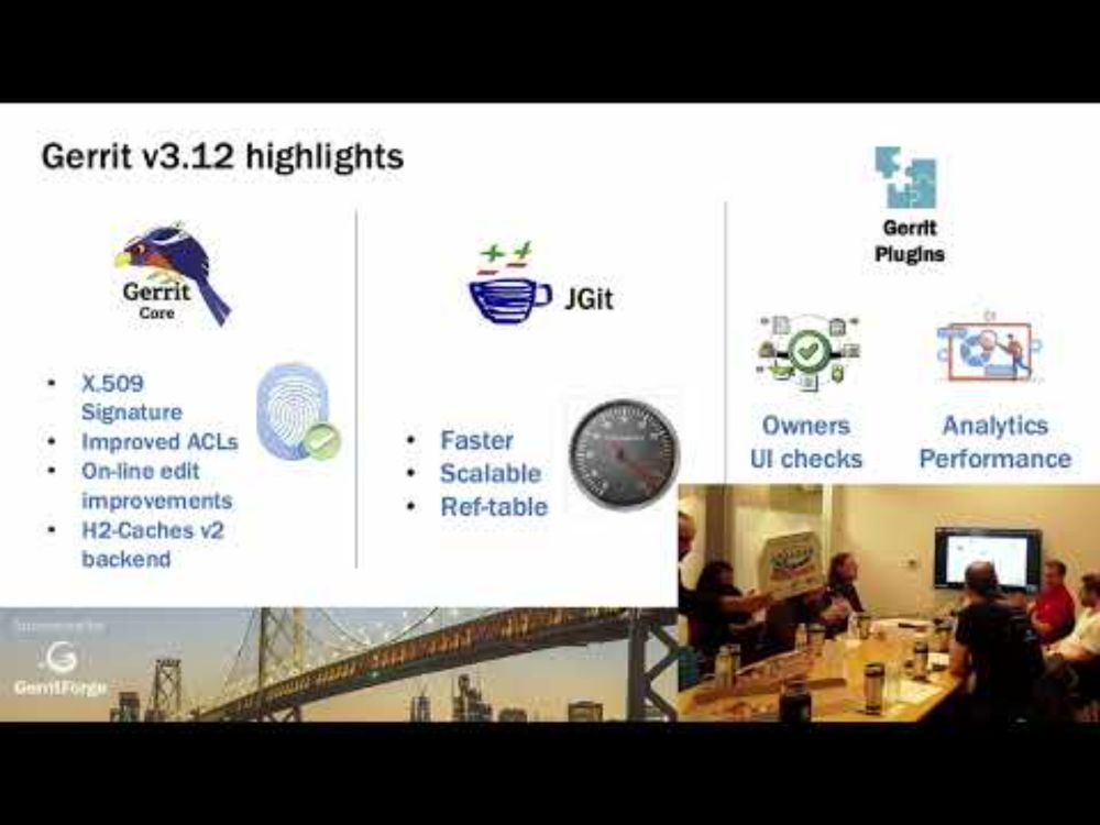 Gerrit Code Review 2025 roadmap and beyond