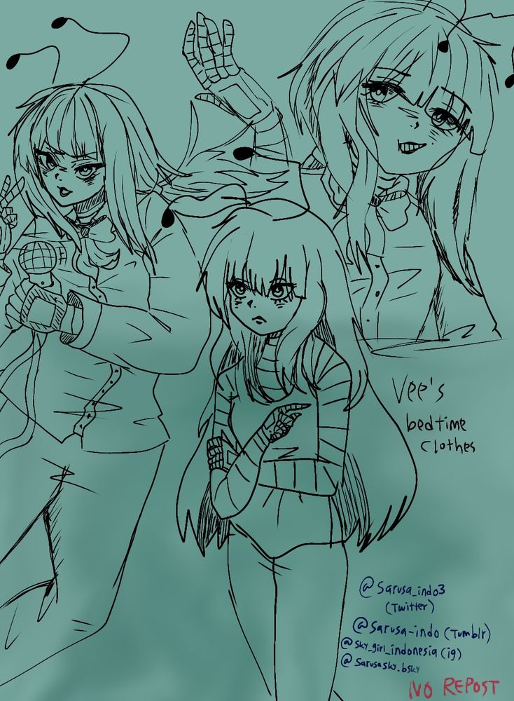 My vee human isn't all that consistent, so cant decide my artstyle on her yet
, sorry TvT✋🏻