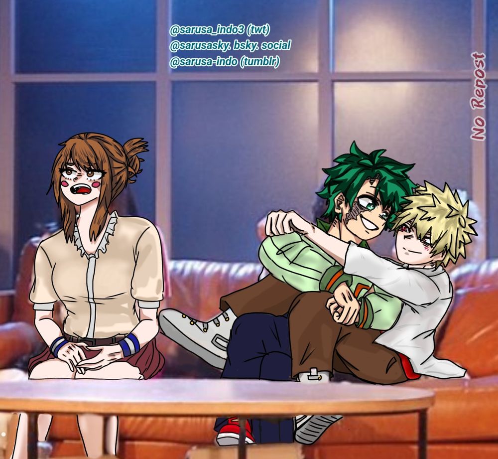 Ochako-chan, finally understand shouto's experience now lol