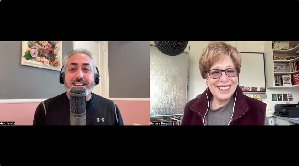 Thank you, Marc! What a great conversation on my virtual porch! @marcisseks.bsky.social 
Wonderful stories and ideas shared that educators will find helpful. Look for the podcast and post in a few weeks.
 
#Captivate #Rethink_Learning #purpose #engagement #motivation #innovation #empowerment #agency