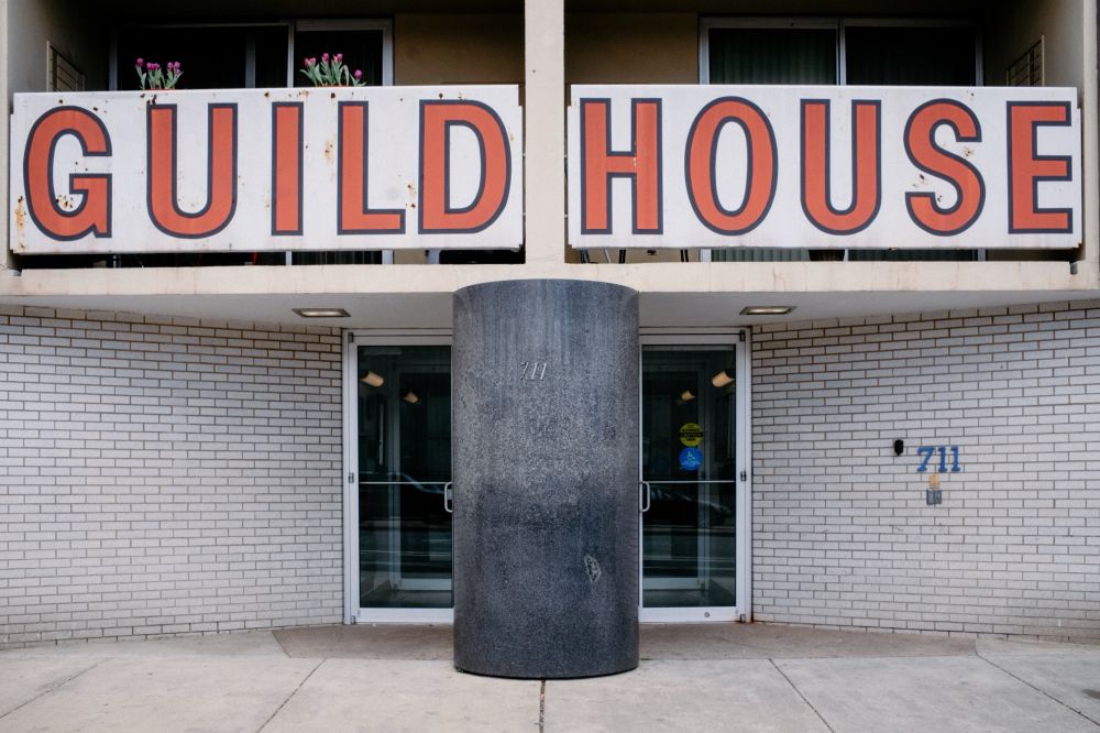 Photograph of guild house in Philadelphia 