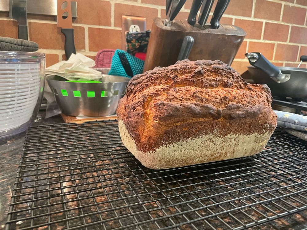 Gluten-free bread loaf