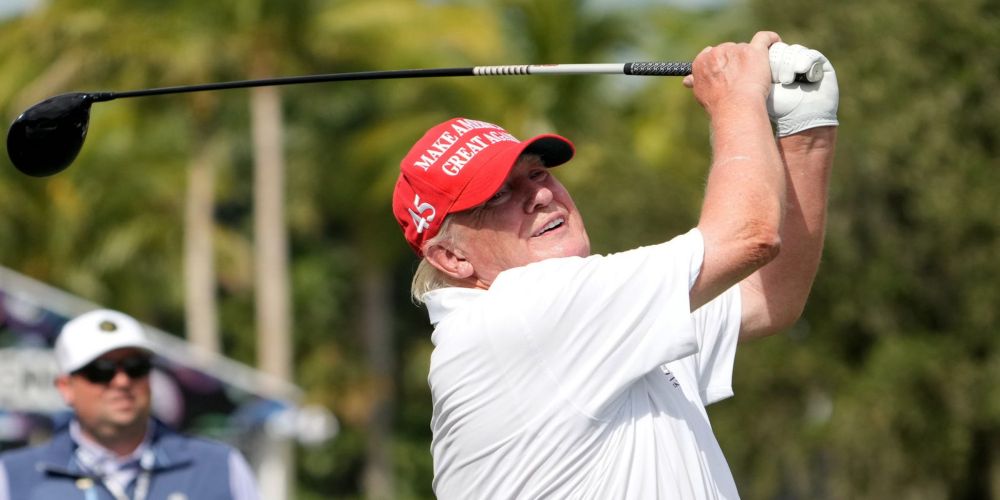 Trump declares himself the winner of his own club championship - in the Trumpiest way ever