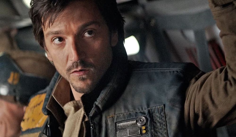 rebel operative Cassian Andor imparting wisdom.