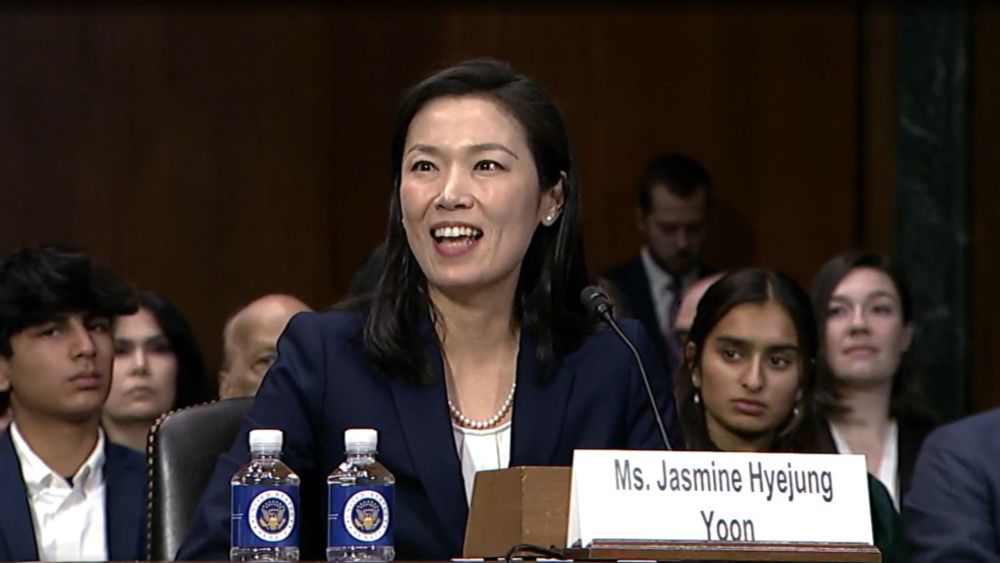 Senate confirms Jasmine Yoon, Virginia's first Asian American federal judge