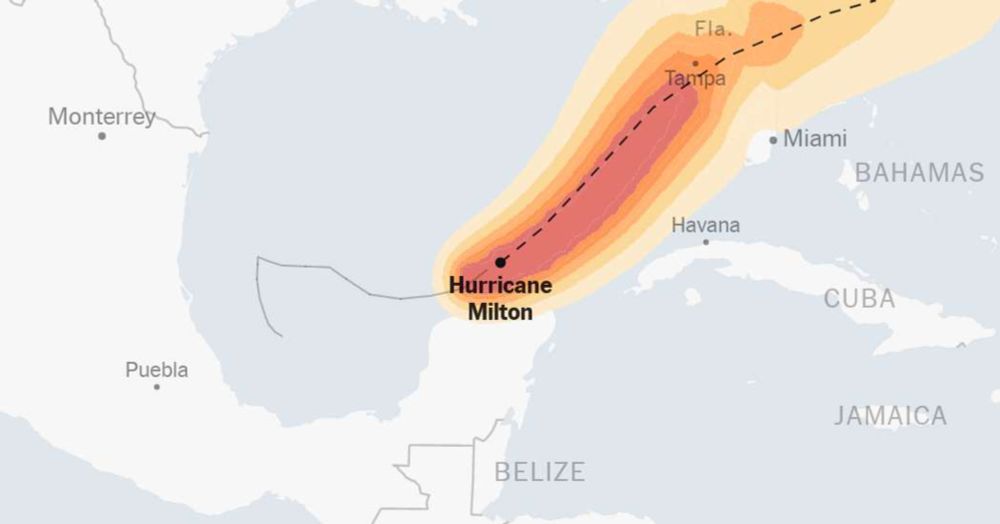 Tracking Hurricane Milton