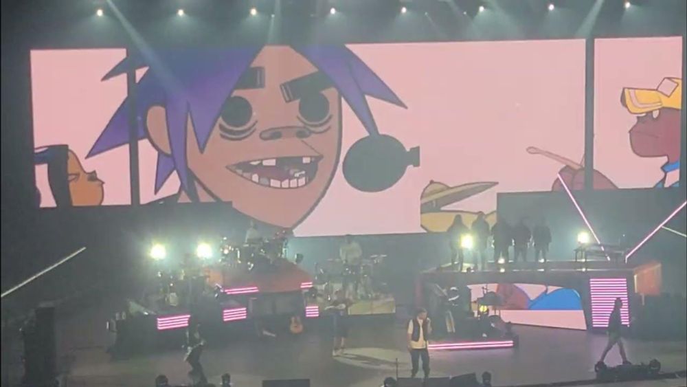 Clint Eastwood, Gorillaz, Las Vegas, 4/12/2023