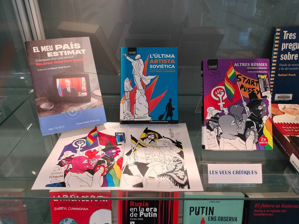Llibres de l'exposició "Informar a Rússia"