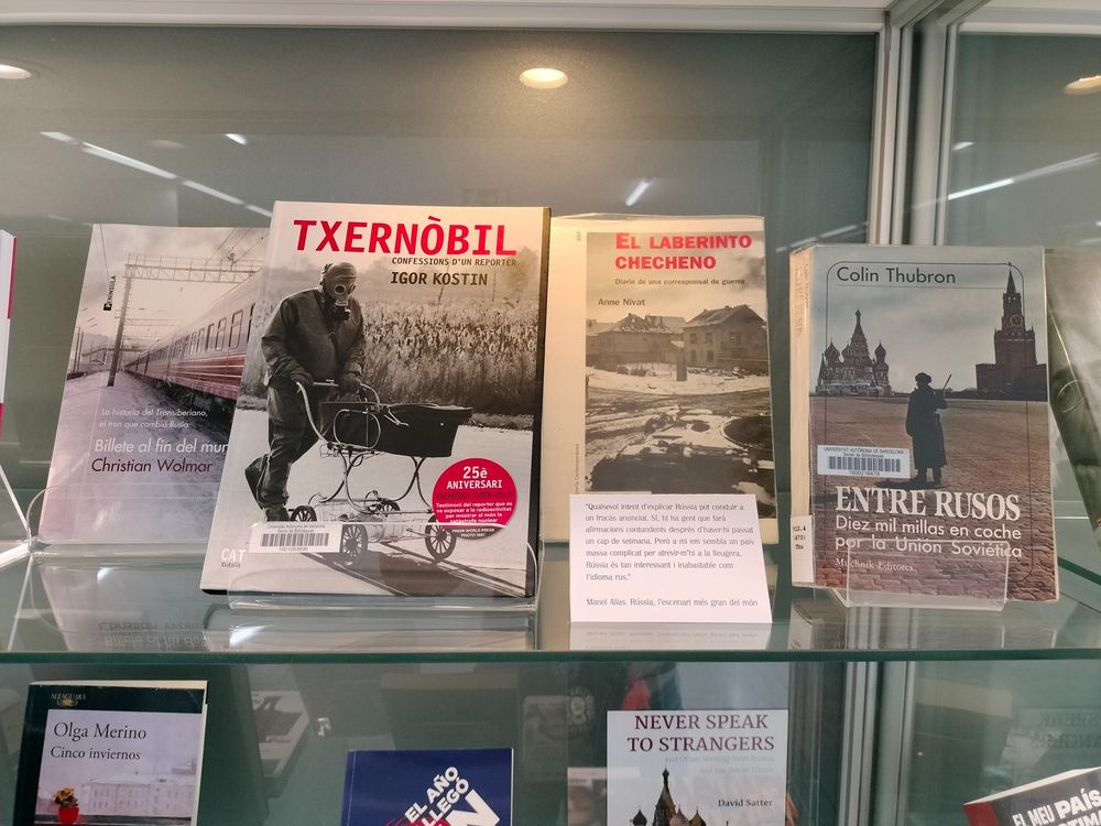 Llibres de l'exposició "Informar a Rússia"
