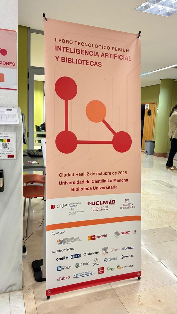 Roll-up del I Foro Tecnológico REBIUN: Inteligencia Artificial y Bibliotecas