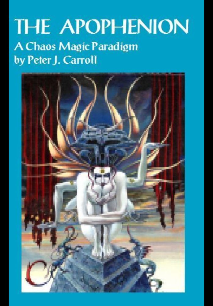 Book cover thee The Apophenion, by Peter J. Carroll