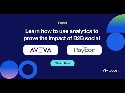 How to use analytics to prove the impact of B2B social