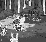 one of the cutscene screens from yolk heroes