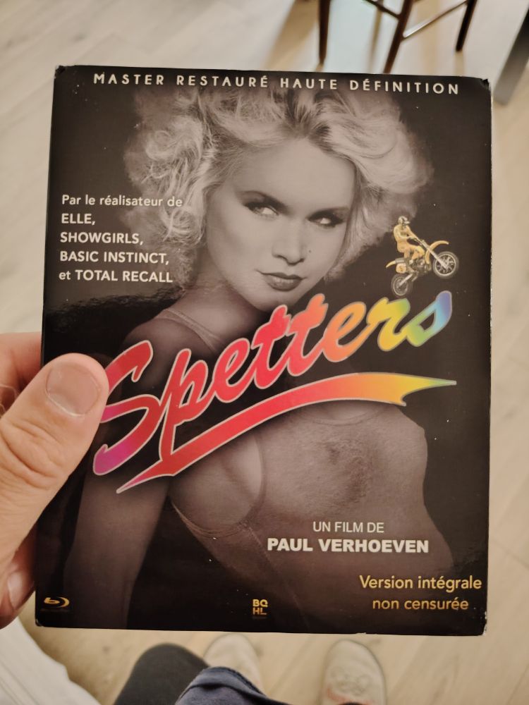 Bluray de SPETTERS de Paul Verhoeven 