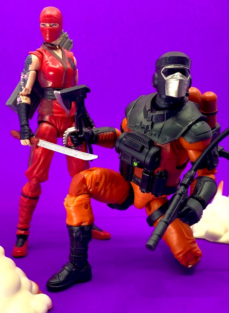GI Joe Classified Series Jinx and Barbecue