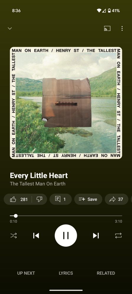 Every Little Heart by The Tallest Man On Earth