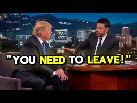 Donald Trump Explodes on Jimmy Kimmel’s Show After Serious Clash