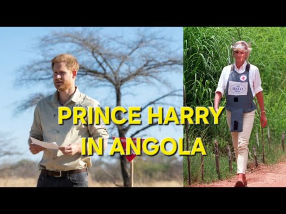 Prince Harry in Beloved Africa! Luanda welcomes The Duke of Sussex